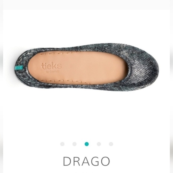 Tieks Limited Edition Dragon size 5 - Picture 2 of 6